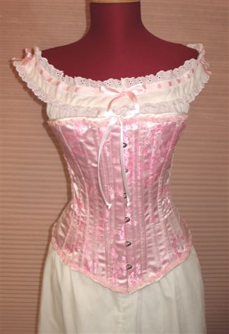 pink corset